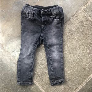 Baby GAP Grey Dark Wash Skinny Jeans 12-18m